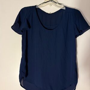 Forever 21 Deep Blue Blouse